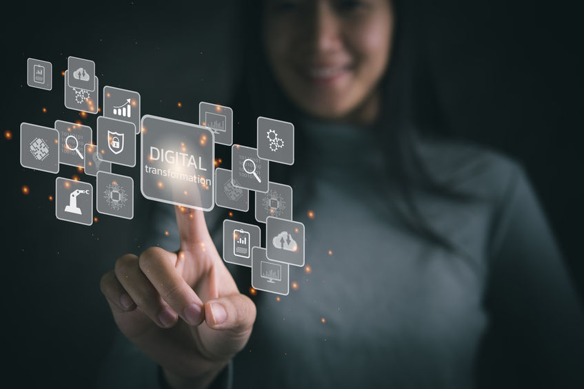 Digital transformation technology strategy, digitization and dig