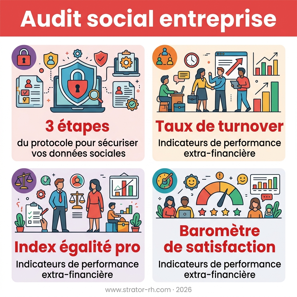 Infographie — audit social entreprise